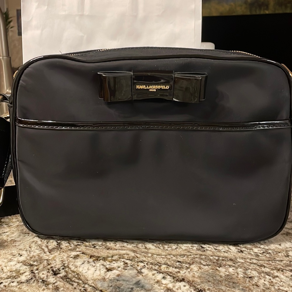 Karl Lagerfeld Paris Black Bag